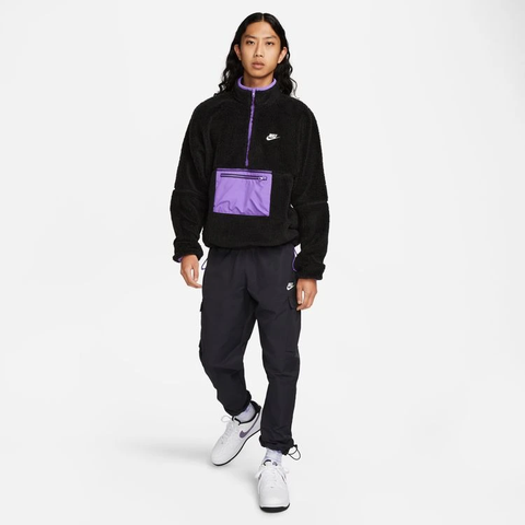 Áo Hoodie Nike Club Winter Half-Zip Fleece Jacket 'Black ' DQ4881-010 – Hàng Chính Hãng