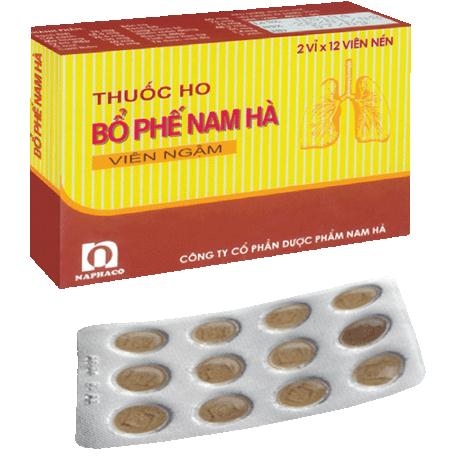 Thuốc ho bổ phế Nam Hà viên ngậm