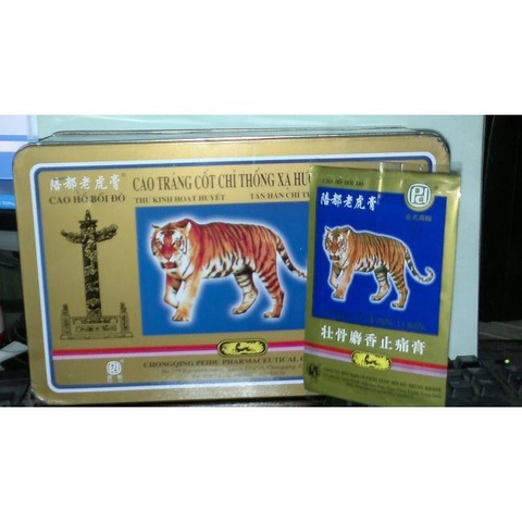 Cao dán con cọp 7 chữ