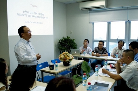 Tọa đàm Đánh giá tín nhiệm website TMĐT tại VP VECOM Tp Hồ Chí Minh