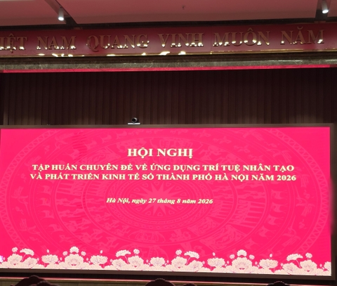 VECOM tham dự Hội nghị trực tuyến tập huấn chuyên đề về ứng dụng trí tuệ nhân tạo và phát triển kinh tế số