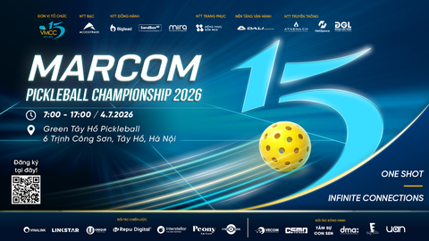 MarCom Pickleball Championship: Sự kiện mở màn cho cột mốc 15 năm VMCC