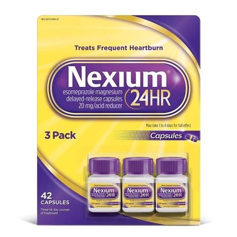 NEXIUM - TREATS FREQUENT HERTBURN (SET 3 HỘP HỖ TRỢ VIÊM LOÉT DẠ DÀY)