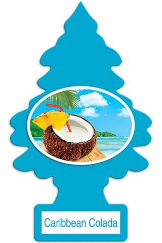 LITTLE TREES - CARIBBEAN COLADA (SET 3 THÔNG THƠM HƯƠNG CARIBE)