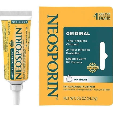NEOSPORIN - ORIGINAL OINTMENT (KEM MỠ HỖ TRỢ LÀM LÀNH VẾT THƯƠNG 14.2G)
