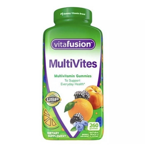 Vitafusion - Multivitamin (Vitamin Tổng Hợp Kẹo Dẻo 260 Viên)