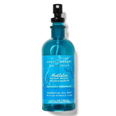Bath & Body Works - AROMATHERAPY Ocean Waves (Xịt Gối 156ml)