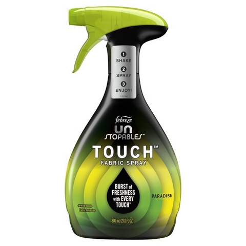 FEBREZE - TOUCH FABRIC SPRAY PARADISE (XỊT THƠM QUẦN ÁO HƯƠNG THIÊN ĐƯỜNG 800ml)