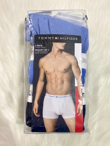 TOMMY HILFIGER - PAQUET DE 3 (SET 3 Quần Lót Đùi L)