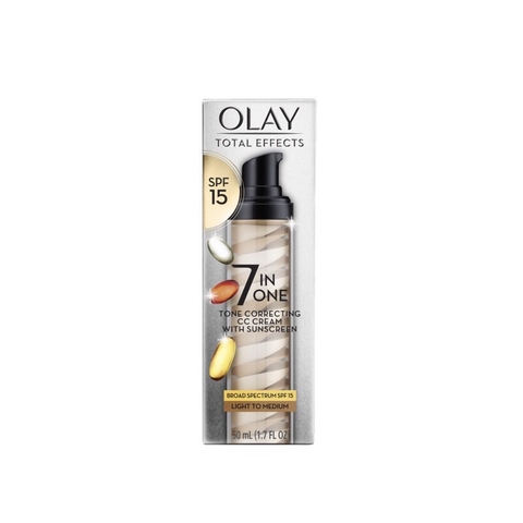 OLAY - 7 IN ONE TONE CORRECTING CC CREAM (KEM NỀN SPF 15 50ml)