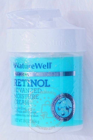Nature Well - Retinol Advanced Moisture Cream (Kem Tái Tạo Da 454g)