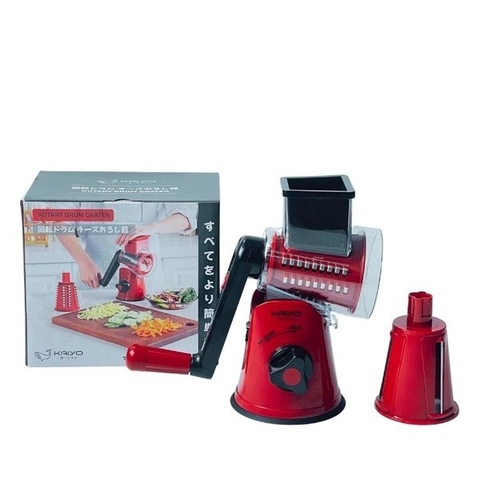 KAIYO - ROTARY DRUM GRATER (DỤNG CỤ THÁI RAU CỦ ĐA NĂNG)