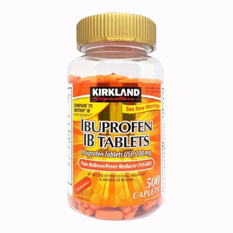 KIRKLAND - IBUPROFEN IB TABLETS (HỖ TRỢ GIẢM ĐAU HẠ SỐT 500 VIÊN)