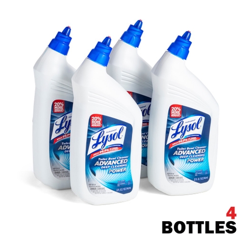 LYSOL - TOILET BOWL CLEANER ADVANCED (DUNG DỊCH TẨY RỬA BỒN CẦU 1x946ml)