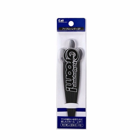 KAI BEAUTY CARE - EYEBROW RAZOR GROOM (SET 3 DAO CẠO CHÂN MÀY)