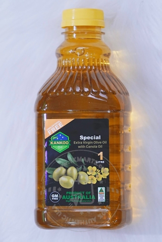 KANKOO - Special Extra Virgin Olive Oil (Dầu Olive 1L)
