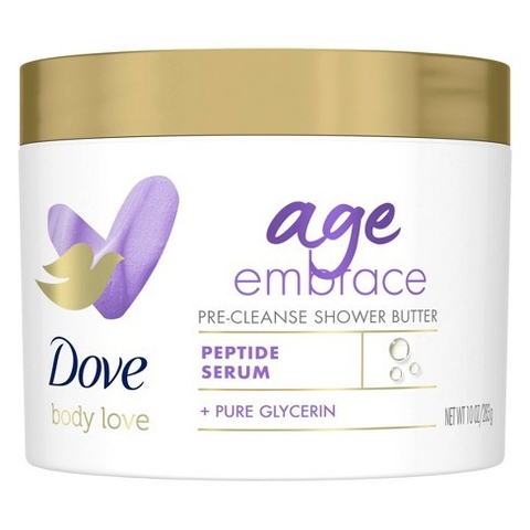 DOVE - AGE EMBRACE PEPTIDE SERUM (KEM TẮM TINH CHẤT PEPTIDE 283G)