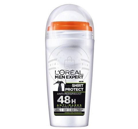 L’OREAL - MEN EXPERT SHIRT PROTECT (LĂN KHỬ MÙI MAM TRẮNG 50ml)