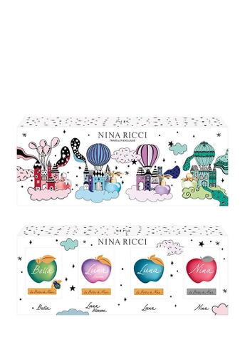 NINA RICCI - TRAVELLER EXCLUSIVE (GIFT SET EDT 4x4ml)