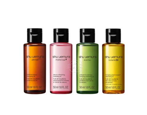 SHU UEMURA - CLEANSING OIL TRAVEL SET (DẦU TẨY TRANG SHU 50ml NGẪU NHIÊN)