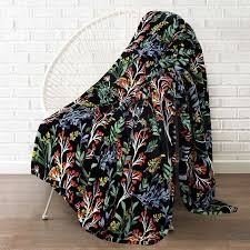 MÔNTE & JARDIN - Ultra Plush Throw (Mền Đen Bông 152 x 177cm)