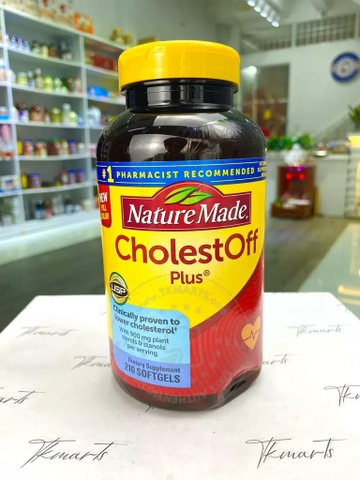 Nature Made - Cholestoff Plus (HỖ TRỢ GIẢM CHOLESTOFF 210 VIÊN)