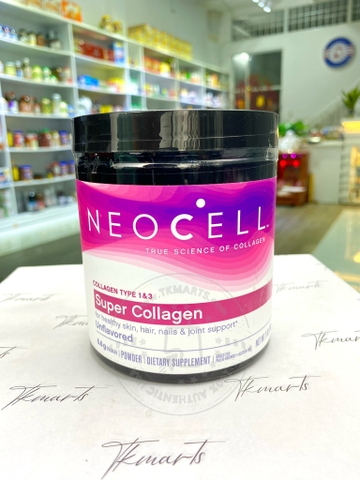 Neocell - Super Collagen Type 1&3 (Bột Collagen  198g)