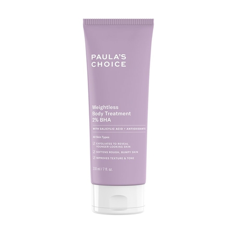PAULA'S CHOICE - WEIGHTLESS BODY TREATMENT 2% BHA (KEM DƯỠNG THỂ 210ml)
