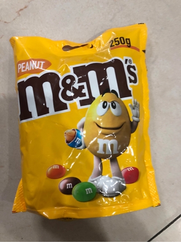 M&M’S - CHOCOLATE PEANUT (SÔ CÔ LA ĐẦU PHỘNG 250G)