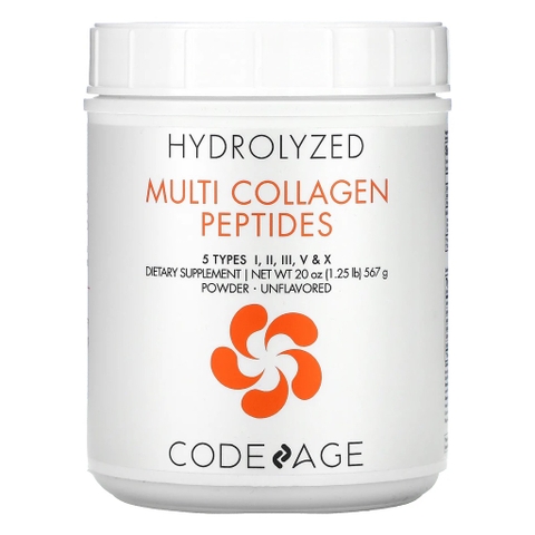 HYDROLYZED - MULTI COLLAGEN PEPTIDES 5 TYPES (BỘT COLLAGEN TRẺ HOÁ DA 567G)