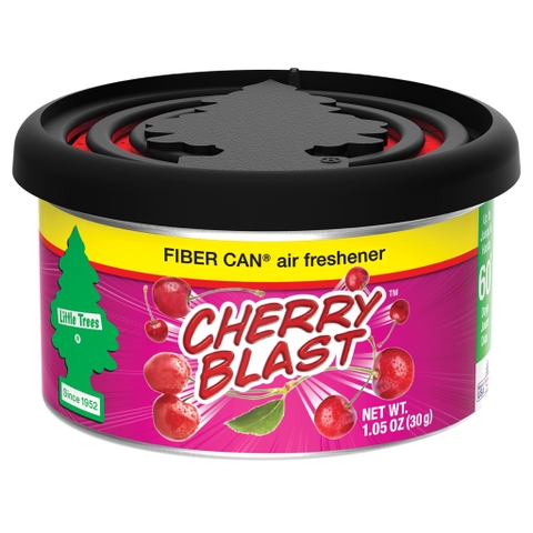 LITTLE TREES - FIBER CAN CHERRY BLAST (SÁP THƠM HƯƠNG GIÓ CHERRY 30G)