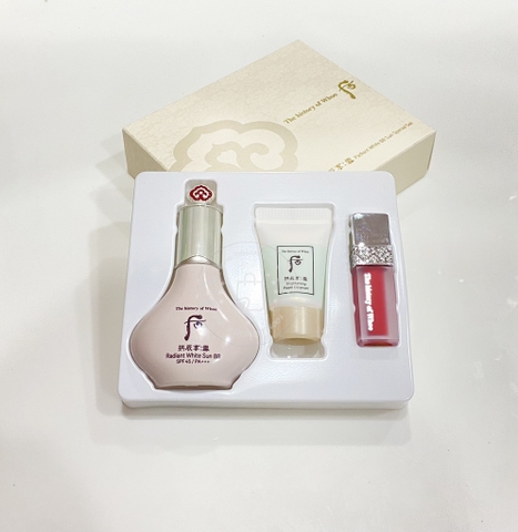THE HISTORY OF WHOO - RADIANT WHITE BB SUN SPECIAL SET