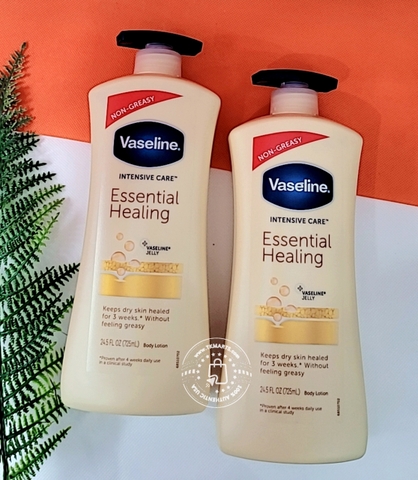 VASELINE - Intensive Care Deep Restore Deep (Khỏe Da, Sáng Da VÀNG 725ml)