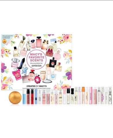 MACY'S FAVORITE SCENTS - DISCOVERY KIT FOR HER (SET 23 CHAI NƯỚC HOA VIAL)