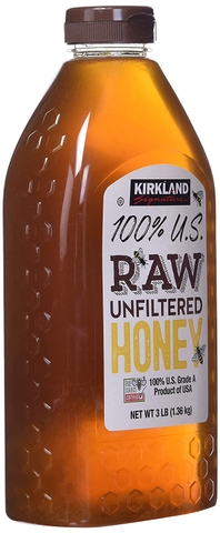 KIRKLAND - SOCAL RAW UNFILTERED HONEY (MẬT ONG NAM CALIFONIA NGUYÊN CHẤT 1.36KG)