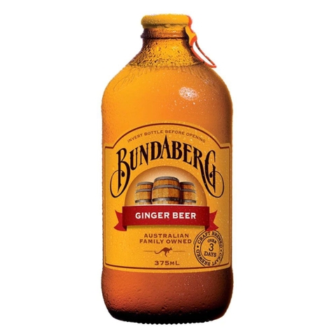 BUNDABERG - GINGER BEER (BIA GỪNG 375ml)