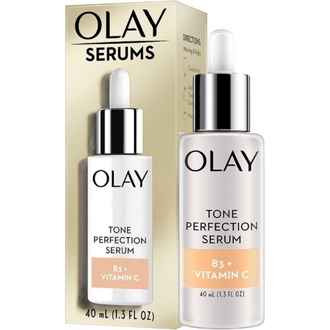 OLAY - Tone Perfection Serum B3 + Vitamin C (Serums Trắng Da ,Đều Màu Da 40ml)
