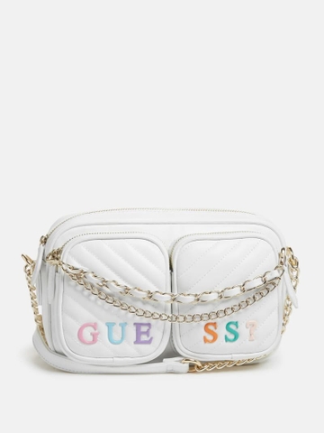 GUESS - DX23123 WHITE (TÚI GUESS TRẮNG)