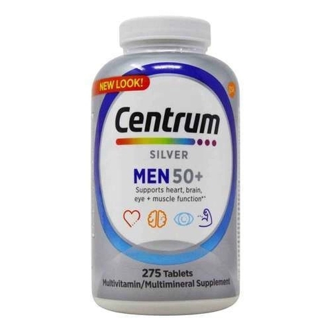 CENTRUM - Silver Men 50+ (Vitamin Tổng Hợp 50+ Nam)