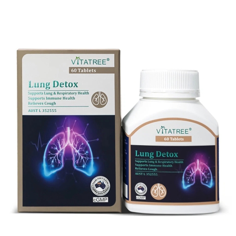 VITATREE - Lung Detox (Giải Độc Phổi 60 Viên)