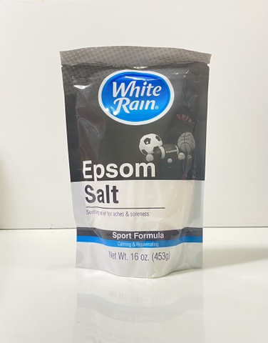 WHITE RAIN - EPSOM SALT SPORT FORMULA CALMING & REJUVENATING (MUỐI NGÂM) (453G)