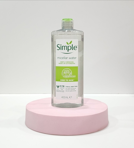 SIMPLE - MICELLAR WATER (NƯỚC TẨY TRANG VITAMIN B3+C 400ml)