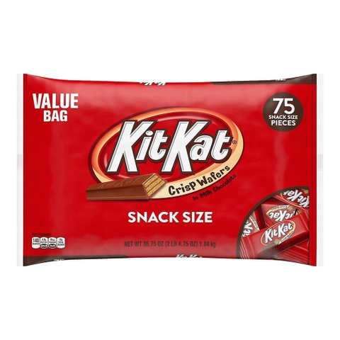 HERSHEY’S - MILK CHOCOLATE KIT KAT (CHOCOLATE SỮA THANH KIT KAT 1.04KG)