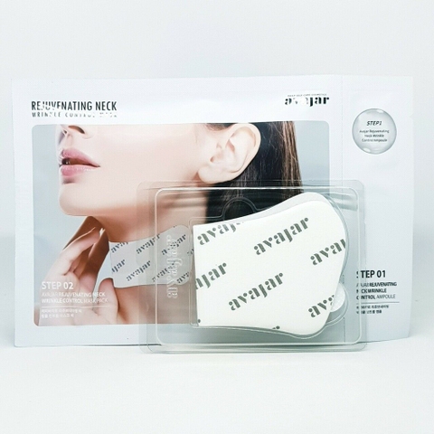 AVAJAR - REJUVENATING NECK WRINKLE CONTROL MASK (MẶT NẠ CỔ 5G)