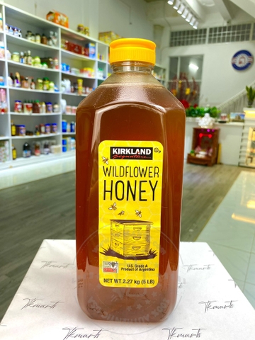 KIRKLAND - Wildflower Honey (Mật Ong 2.27kg)