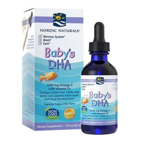 NORDIC NATURALS - Children’s DHA (Bổ Sung DHA Cho Bé 60ml)