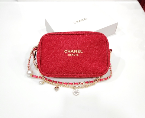 CHANEL - BEAUTÉ (TÚI ĐEO ĐỎ)