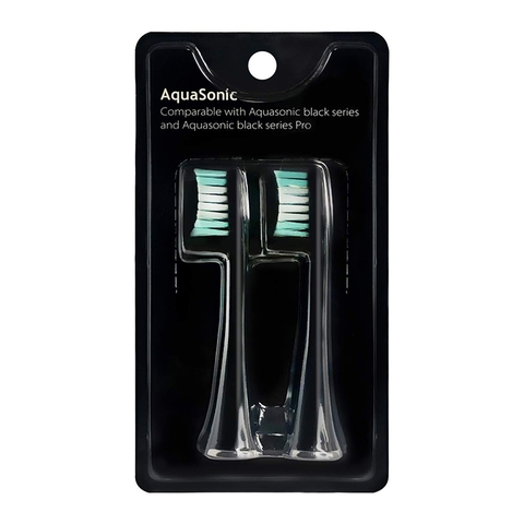 AquaSonic - Black Series Brush Heads (SET 2 Đầu Bàn Chãi)