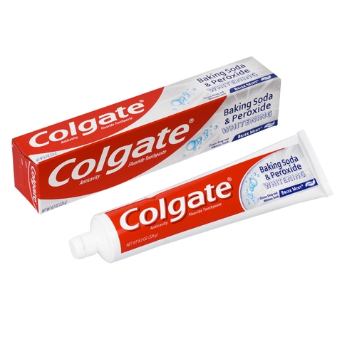 COLGATE - BAKING SODA & PEROXIDE (KEM ĐÁNH RĂNG 226G)