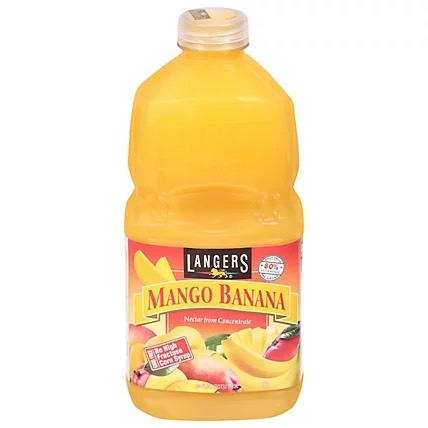 LANGERS - MANGO BANANA (NƯỚC ÉP THẬP CẨM 1.89L)